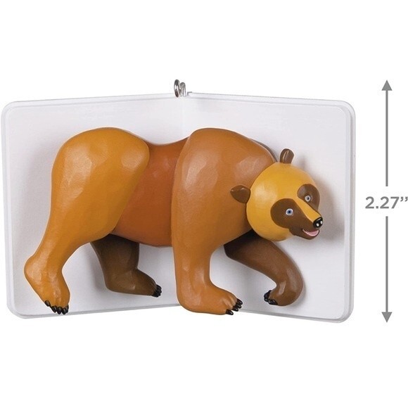 Sold! 2022 Hallmark Ornament Eric Carle BROWN BEAR - Picture 3 of 4
